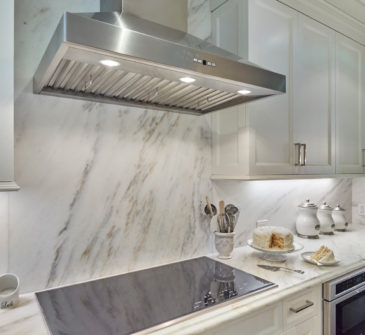 Imperial Danby Marble Backsplash and Counter tops